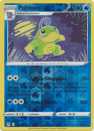 Lost Origin Politoed #32/196 reverse holo
